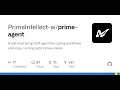 GitHub - PrimeIntellect--agent A self-improving RLM agent for coding workflows and long-