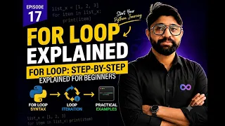 Python For Loop Explained Iterate Like a Pro Learn Python Episode 17