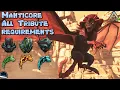 Scorched Earth Artifact and Tribute locations to fight the Manticore in Ark Survival Evolved