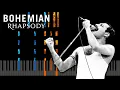 Download Lagu Bohemian Rhapsody - Piano Karaoke / Accompaniment / Piano Tutorial