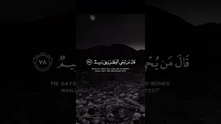قال من يحيي العظام وهي رميم القارئ احمد النفيس سورة يس Tiktok Quran H2o 