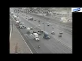 TRAFFIC CAM Crash on I-15 at Cheyenne Avenue blocks lane causes heavy delays