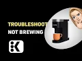 How to Troubleshoot Keurig K-Slim Coffee Maker Not Brewing