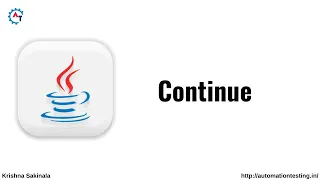 Continue Statement in Java Java Tutorial For Beginners Java Continue Statement Labeled Continue