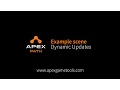 Apex Path Example scene Dynamic Updates