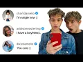 DMing TikTok STARS ft Charli D Amelio