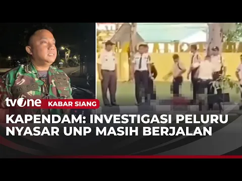 Kapendam XX Tuanku Imam Bonjol Buka Suara Terkait Dugaan Peluru Nyasar di UNP