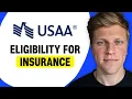 Eligibility for USAA Insurance