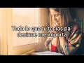 LETRA - A puerta cerrada - Daniela Galeano - Feat. Crys