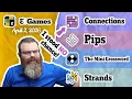 NYT Connections Pips Mini Crossword and Strands April 2 2026