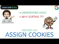 Assign Cookies Google C JAVA Leetcode 455