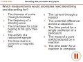 KS5 Physics - Practical Skills 5 Recording data identifying anomalies and graphing