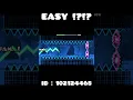 EASY !?!?   ID : 102124468   #geometrydash #tidalwave