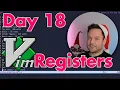 Advent Of Vim Day 18 - Registers