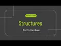 Structures with Functions in C Language Struct Part 3
