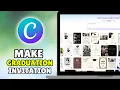 How To Make Graduation Invitations On Canva 2026 -Create Graduation Invitation Card Announcements