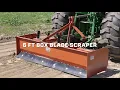 6ft Box Blade Scraper Titan Attachments
