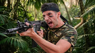 EXPLORANDO UNA JUNGLA SALVAJE CON UN MILITAR NOVATO !!