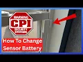 CPI Security Sensor Battery Replacement How To Change Battery in Window and Door Sensors