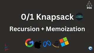 Knapsack Problem Simplified DP Series Recursion Memoization