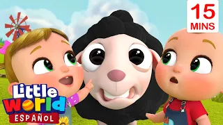Ovejita Negra 🎤 Canciones Infantiles 🎶🌎 Dibujos animados para niños