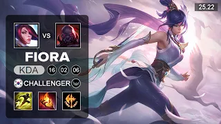 Fiora vs Sion Top - KR Challenger