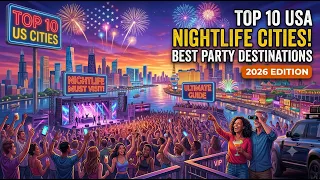 Top 10 USA Cities for Nightlife Lovers in 2026 Ultimate Party Guide