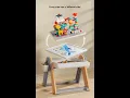 Multifunctional Block Table and Chair Set Install