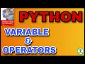 12th comptuer science chapter 5 Python Variables and Operators