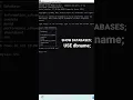 see list of all databases in mysql and switch to another database Mysql tutorials database