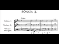 Corelli - Sonata da chiesa op. 3 n. 2 in Re maggiore (score)