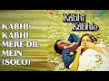 Kabhi Kabhi Mere Dil Mein (Solo)  |  Kabhi Kabhie  |  Mukesh Songs  |  Amitabh Bachchan