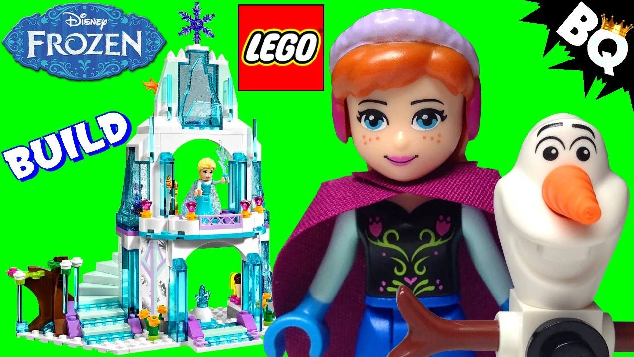 LEGO Disney's Frozen - Elsa's Sparkling Ice Castle review! set 41062