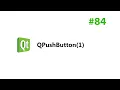 C Qt 84 - QPushButton 1
