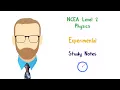2 1 Experimental Physics notes NCEA Level 2 Physics