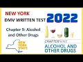 DMV driver permit test 2022 New York Chapter 9 Alcohol and Other Drugs