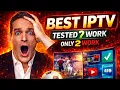 Best IPTV 2026 - I Tested 7 Services Only 2 Has Zero Buffering