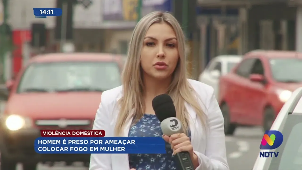 Violência doméstica: homem é preso por ameaçar colocar fogo em mulher