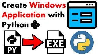 How to Create Windows Application with python Create exe using pyinstaller py to exe
