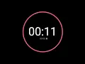 11 Second Countdown Timer iPhone Timer Style