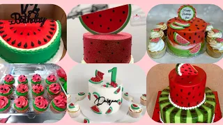 watermelon cakes fruit cakes ideas for kids birthday party
