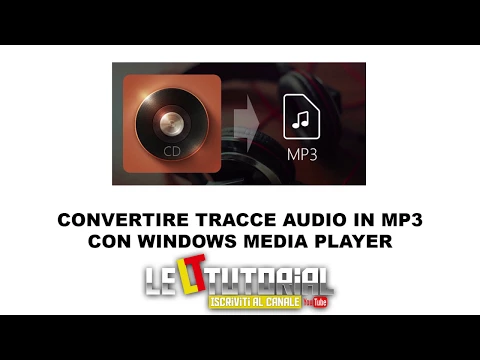 Download MP3 Convertire tracce audio in mp3 con windows media player