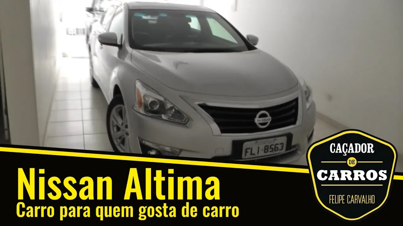 Nissan Altima SL, finalmente aqui no Caçador de Carros