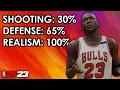 Realistic Game Sliders for NBA 2K23