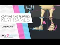 Copy and Flip Keyframes in C4D