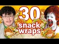 Download Lagu Trying To Eat 30 McDonald's Snack Wraps In One Hour