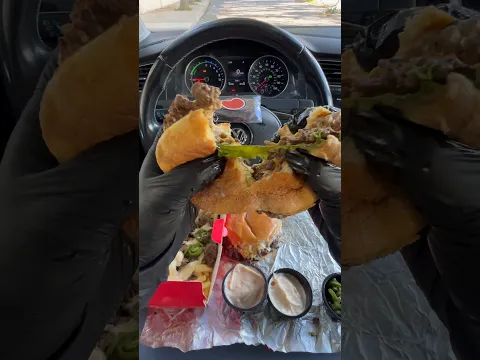 INSANE burgers meal!! π π₯#mukbang #asmr #food