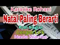 Download Lagu NATAL PALING BERARTI || KARAOKE NADA WANITA || PUTRI SIAGIAN || KARAOKE ROHANI MP3