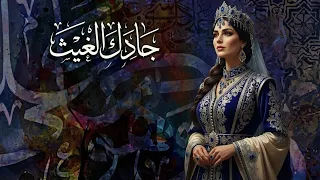 قمريات   موشح جادك الغيث   لحن جديد بالذكاء الاصطناعي  دندنها