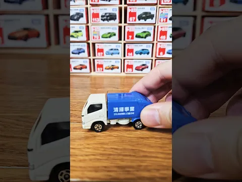 Satisfying Garbage Truck Box Fit!📦✨ Toy Cars Tomica